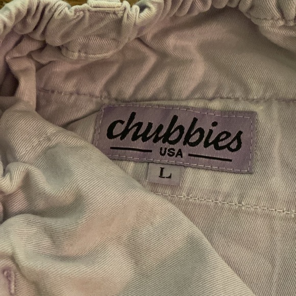 Chubbies men shorts size L, lavender - Picture 2 of 4